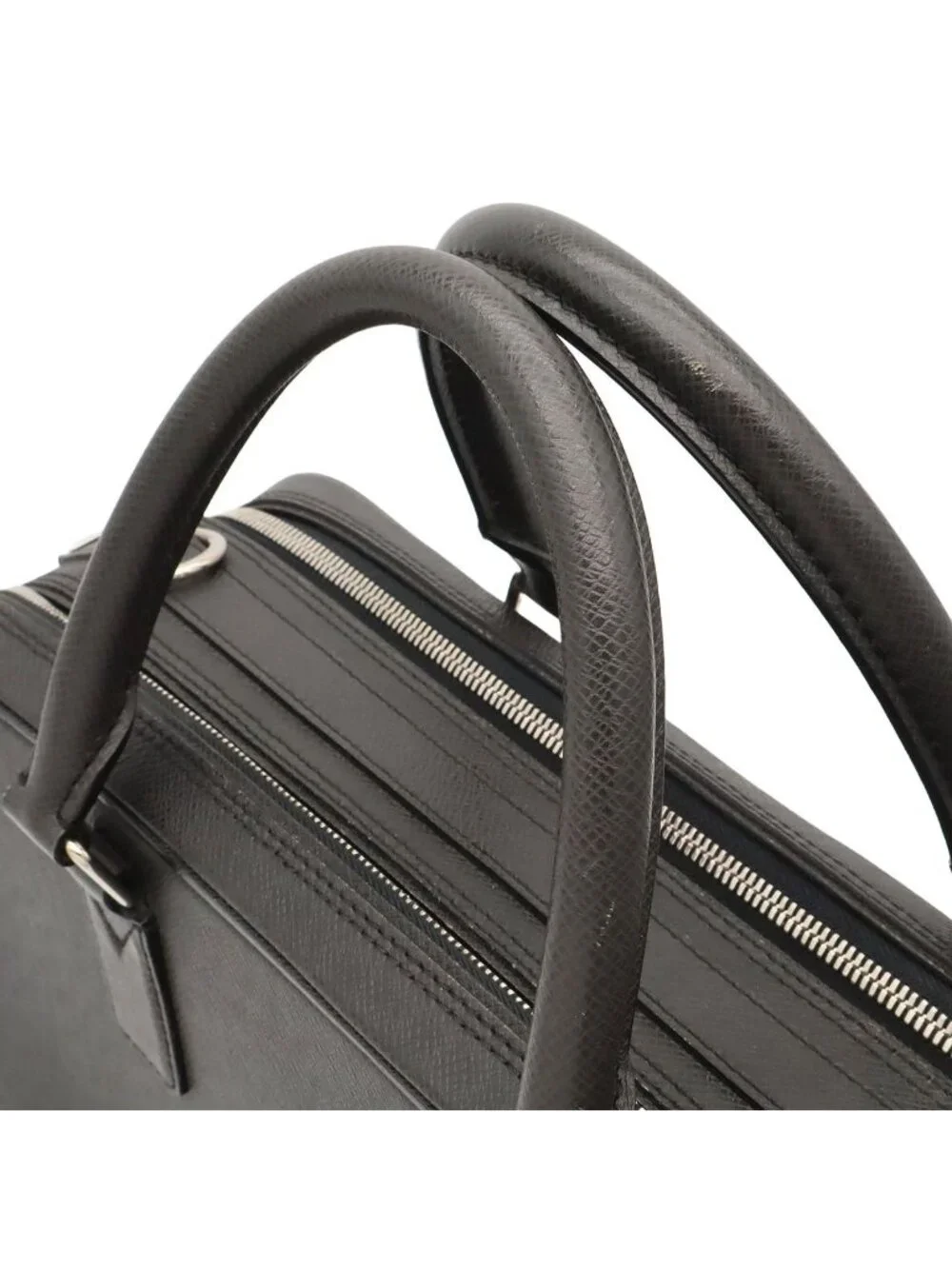 Louis Vuitton Taiga Neo Alexander Business Briefcase Leather Ardoise Black